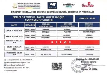 Examens nationaux 2026 : le calendrier officiel dévoilé par le ministère de l’Éducation