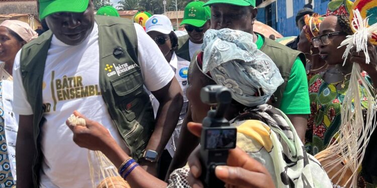 Guéckédou : forte mobilisation autour du lancement de la campagne du GMD