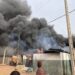 Dubréka : Un incendie ravage une usine de production d’eau minérale
