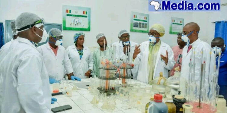 Modernisation de l’agriculture : la Ministre Aminata Kaba renforce les capacités du Laboratoire National des sols