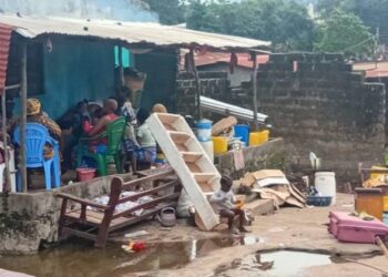 Kindia : une violente tempête laisse des dizaines de familles sans abri au quartier Abattoir