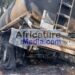 N’zérékoré : un camion-citerne prend feu à Kèlèmènda, aucun blessé enregistré