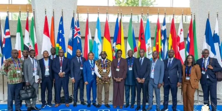 Genève : Générale Aminata Diallo porte la voix de la Guinée aux grandes réformes sociales mondiales