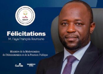 Reconduit au gouvernement, Faya François Bourouno exprime sa gratitude au Président de la République