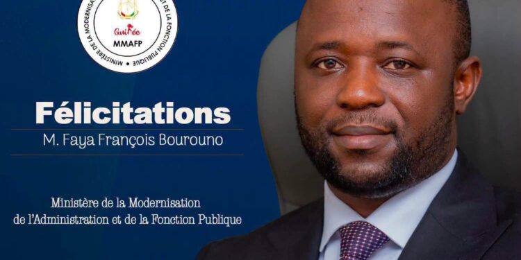 Reconduit au gouvernement, Faya François Bourouno exprime sa gratitude au Président de la République