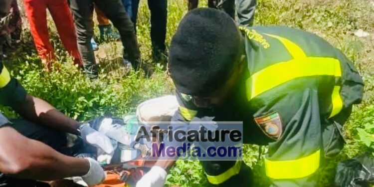Kissidougou : un mort et deux blessés graves dans un accident à Gbingbin