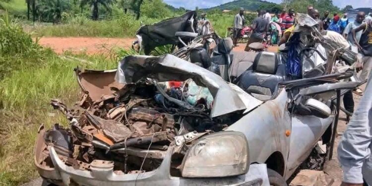 Kindia : un accident mortel fait quatre morts à labota