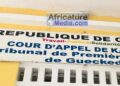Justice : Fodé Bintou Keïta et Ibrahima 1 Camara nommés à Guéckédou et Kankan