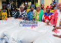 Guéckédou : 155 femmes veuves bénéficient d’un don de riz issu de la coopération sino-guinéenne