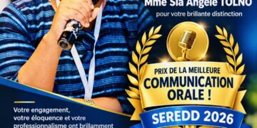 SEREDD 2026 : la Guinéenne Sia Angèle Tolno décroche le Prix de la meilleure communication orale à