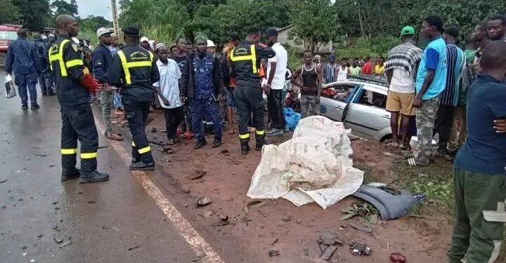 Guinée : un accident de circulation fait un blessé sur l’axe Kindia–Conakry